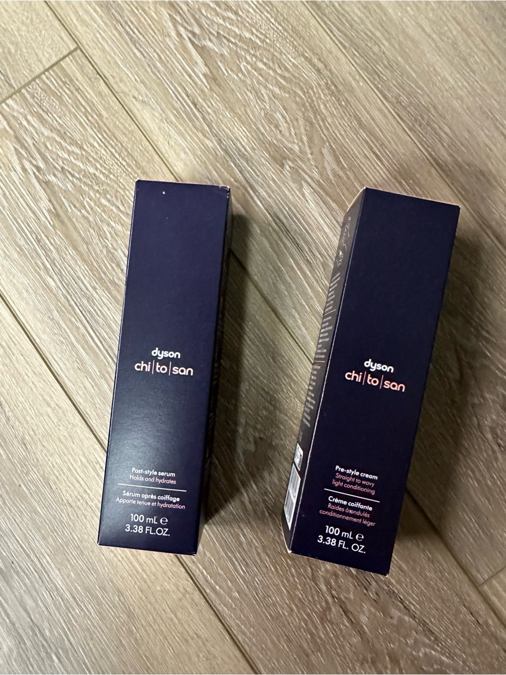 Dyson chi to san Hair Serum & Pre-Style Cream Duo